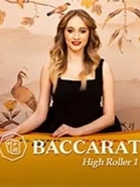 Baccarat High Roller live table at PowerUp Casino