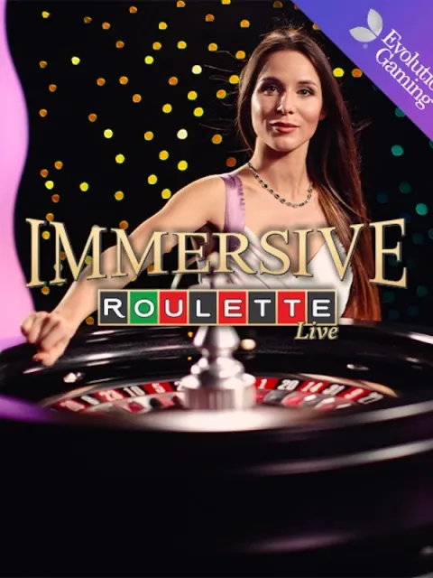 Immersive Roulette live table by Evolution at PowerUp Casino